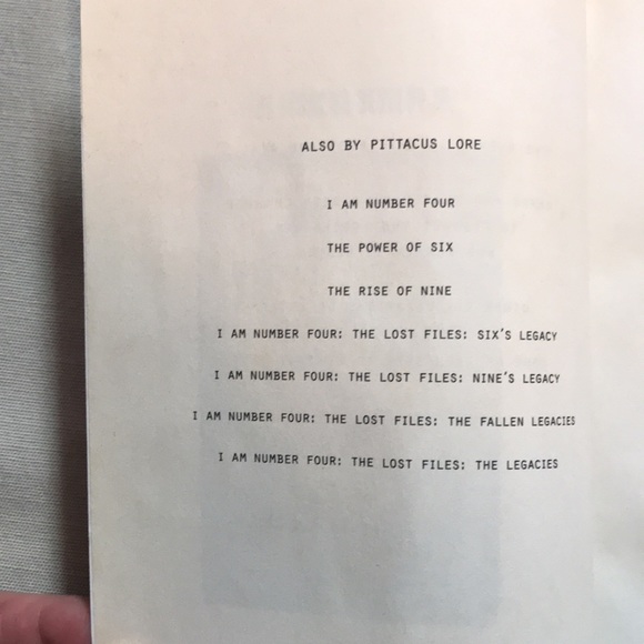 📚2/$6 The Power of Six #2 Lorien Legacies Series - Picture 8 of 9
